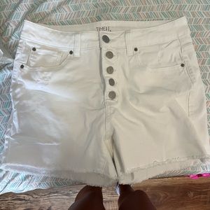 Time And Tru Jean Shorts